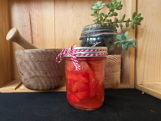 Pickled Watermelon Rinds